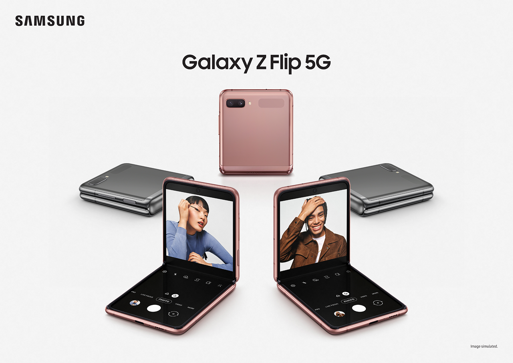 Introducing Galaxy Z Flip 5G: Express Yourself with a Stylish, 5G