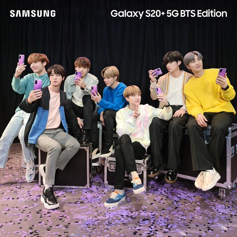 Galaxy S20 BTS Edition Samsung Mobile Press