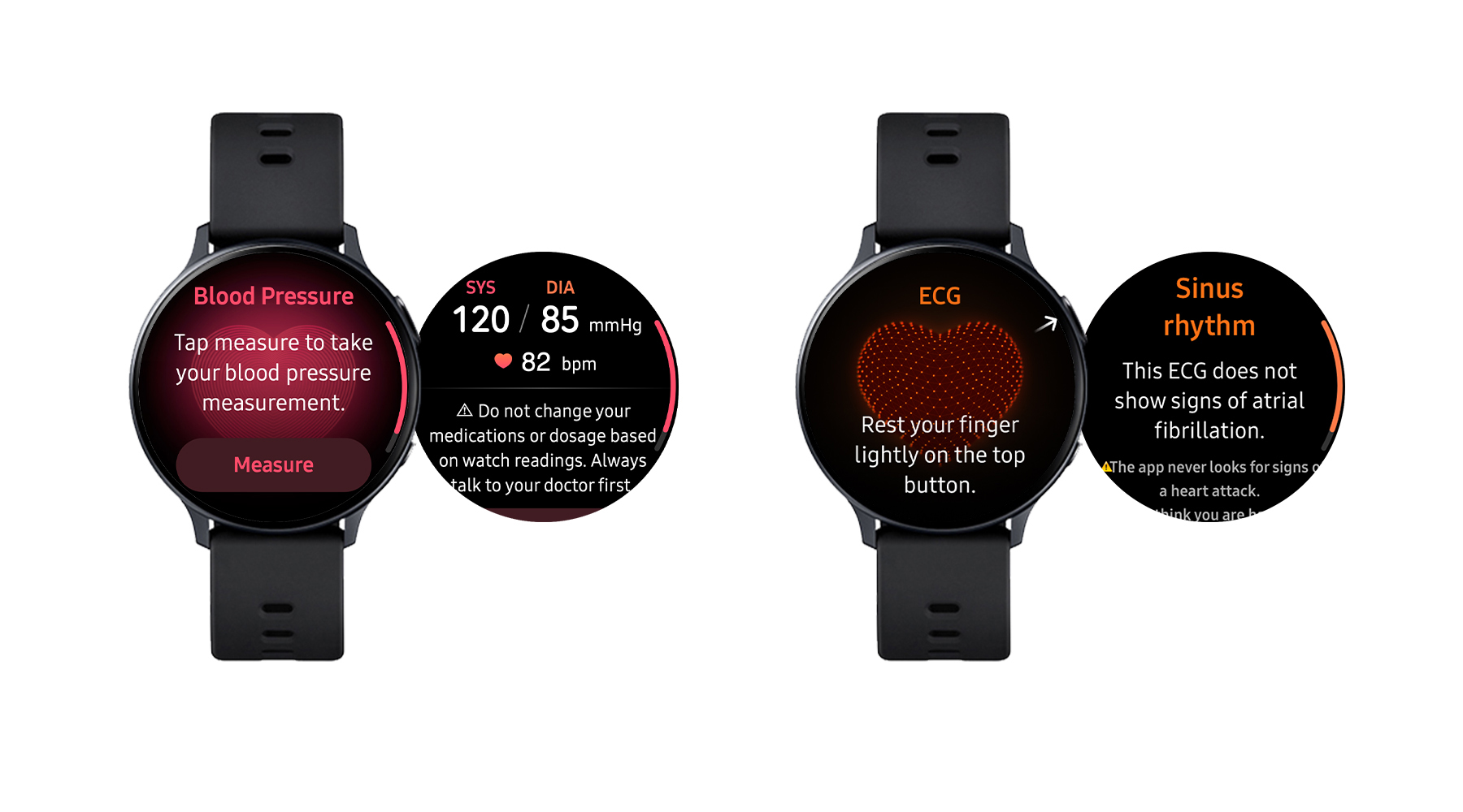 Blood pressure app discount for galaxy watch