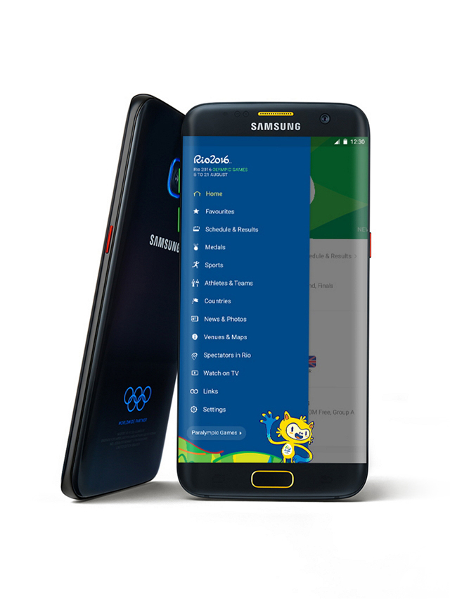 Samsung Announces Galaxy S7 edge Olympic Games Limited Edition