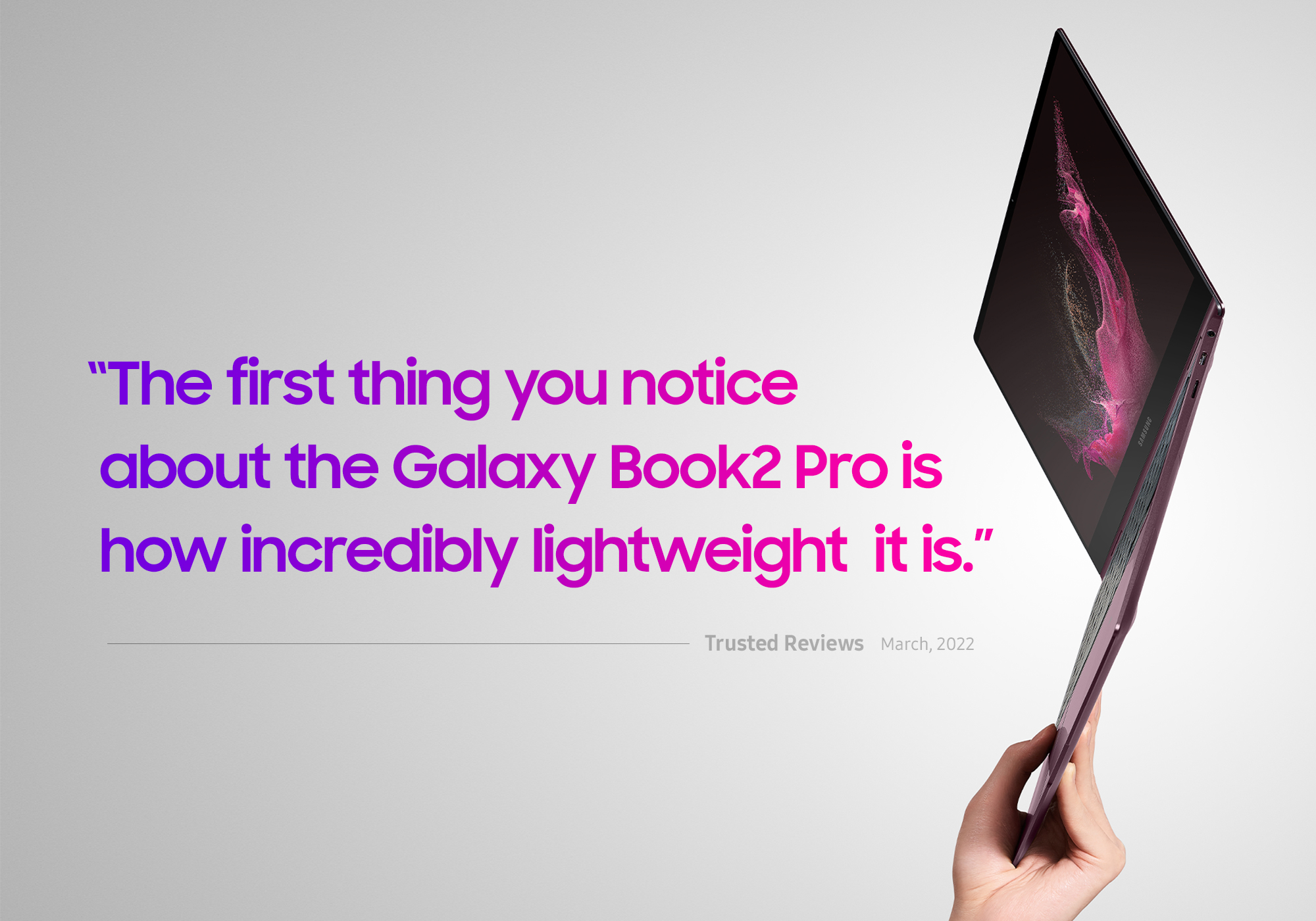 Galaxy Book2 Pro Series Media Reviews