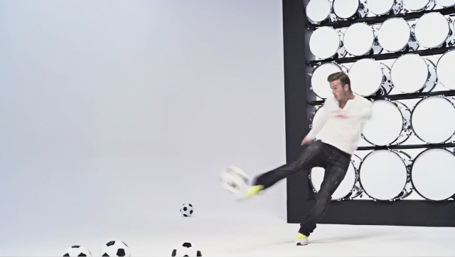 Olympic ambassador, David Beckham Celebrates the Power of the Samsung GALAXY Note