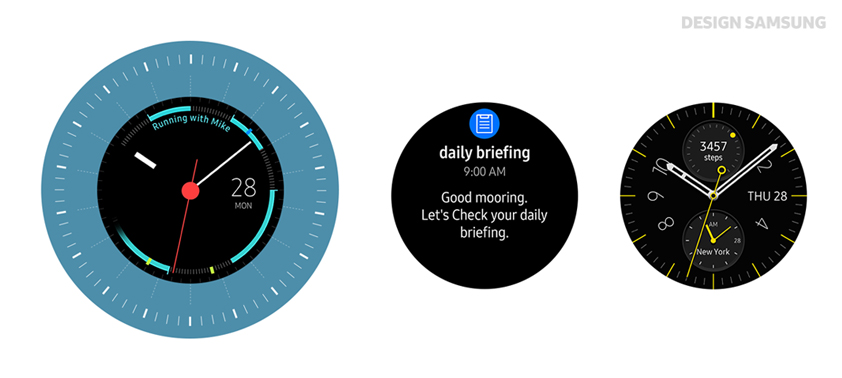 Daily briefing shop galaxy watch