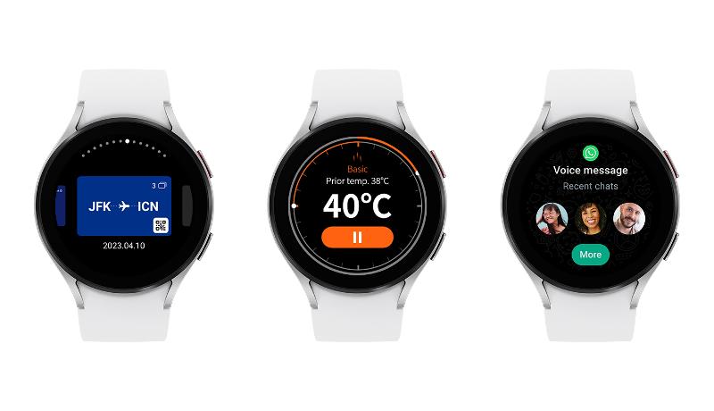 Samsung galaxy watch store active whatsapp