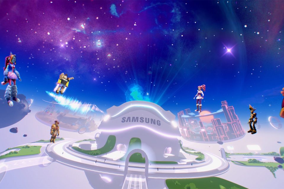 Samsung Superstar Galaxy on Roblox featuring Pop Icon Charli XCX