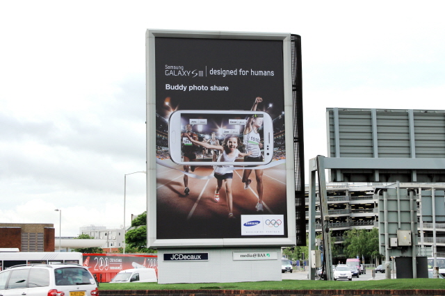 The Samsung GALAXY S III boosts Olympic Games spirit across the globe