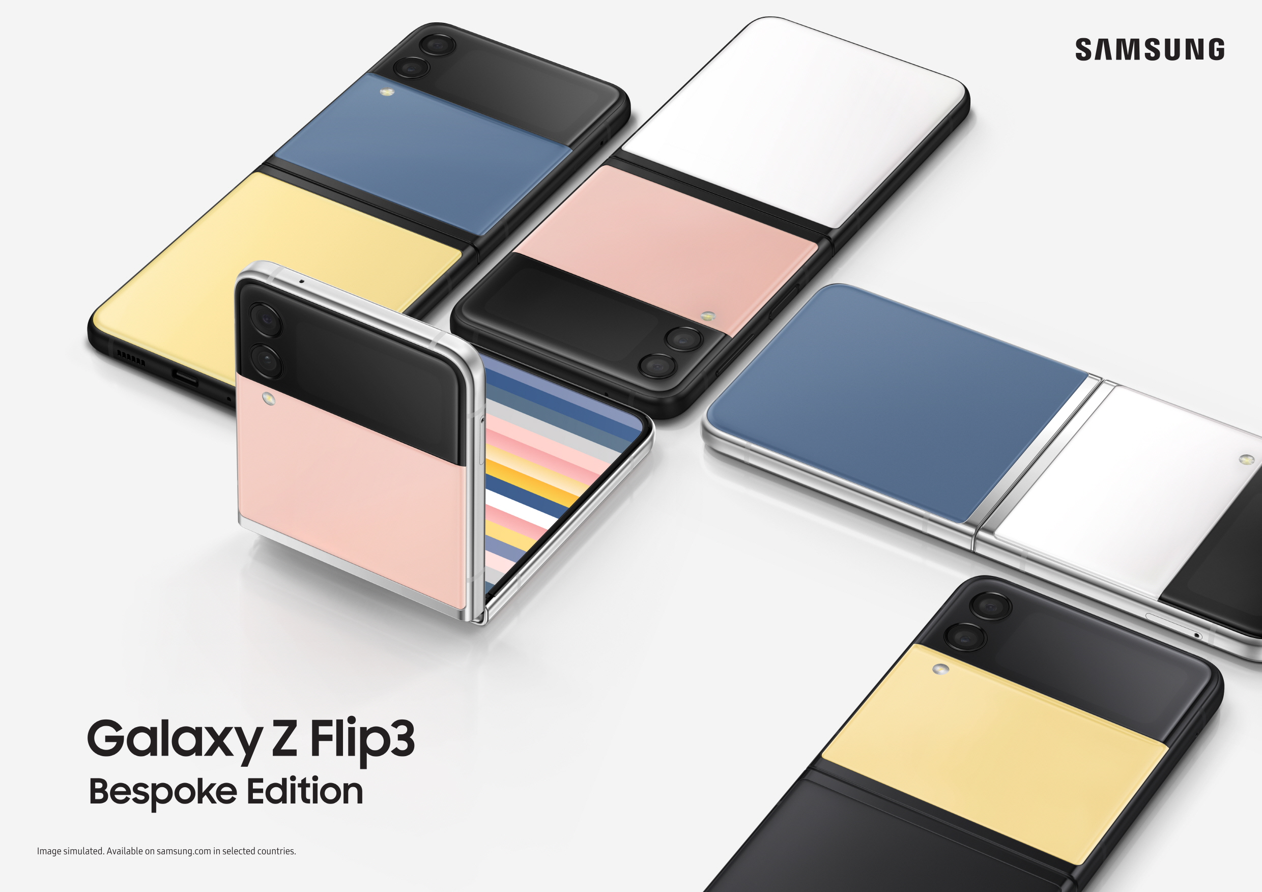 Galaxy Z Flip 3 Rears Its Head Again, Showing Us Multiple Color Options