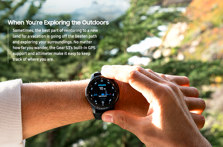 Take Charge of Your Summer with the Gear S3