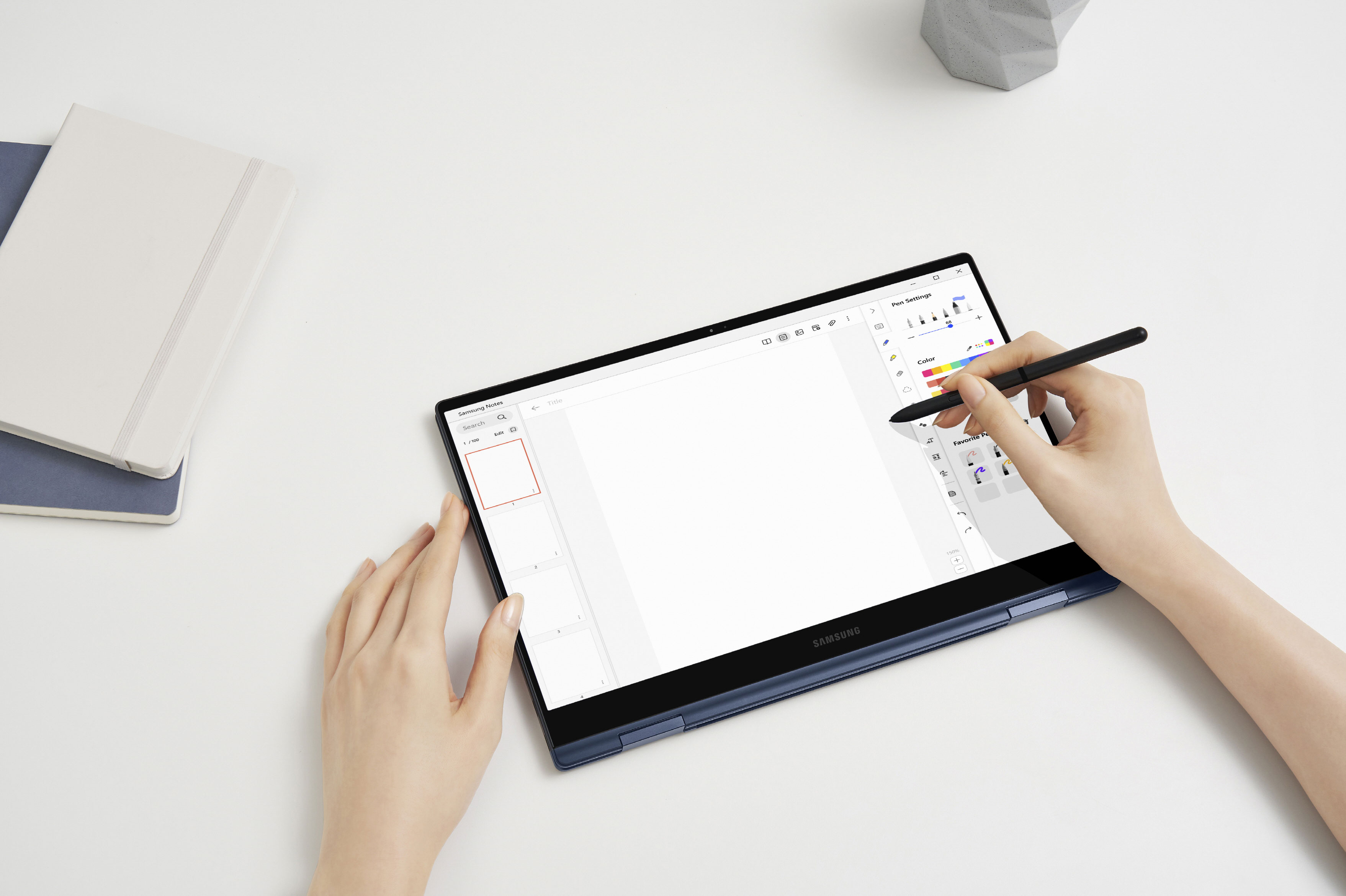 Galaxy Book Pro 360’s S Pen Draws Inspiration from a Decade of