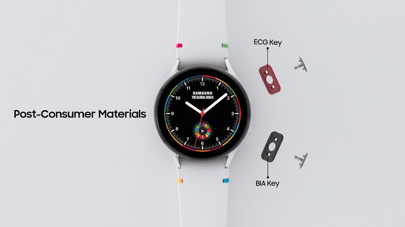 Galaxy Watch5 Watch5 Pro Global Goals Band White Mobile