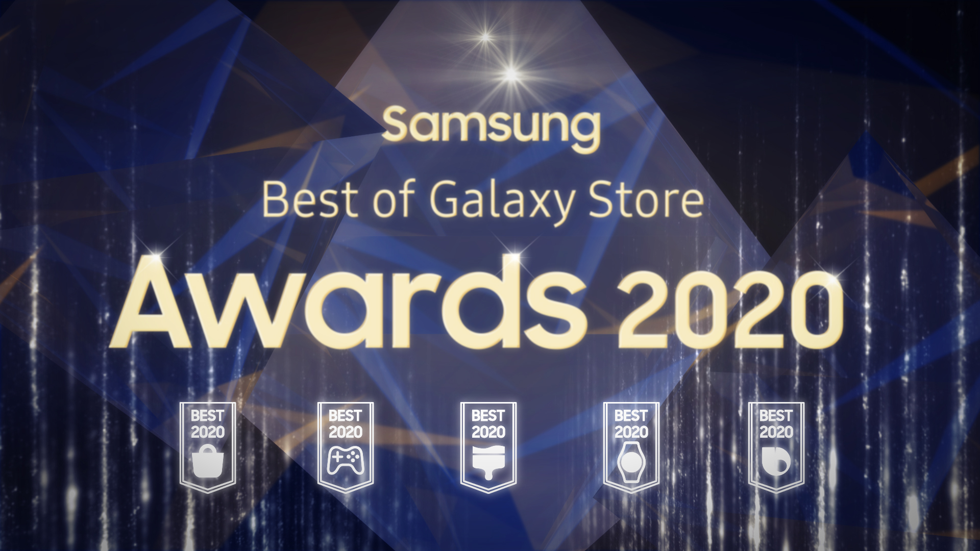 2020 Best of Galaxy Store Awards banner