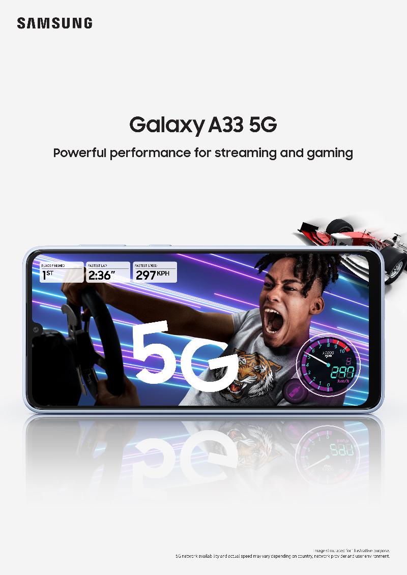 Infographic] Galaxy A33 5G: Leveling Up the Fundamentals – Samsung Mobile  Press