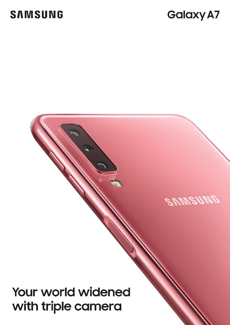 Samsung galaxy a7 discount 2018 rose gold