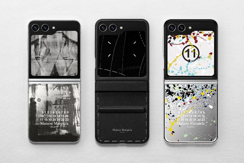 The new Samsung Galaxy Z Flip5 via Maison Margiela - HIGHXTAR.