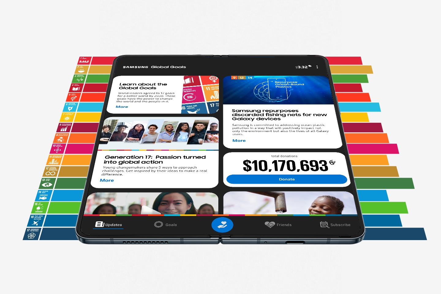 Samsung global goals para que sirve