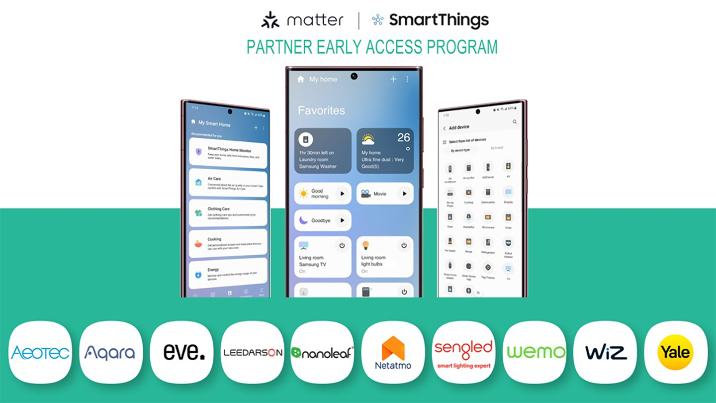 Matter, Samsung Galaxy, Smart Home, SmartThings