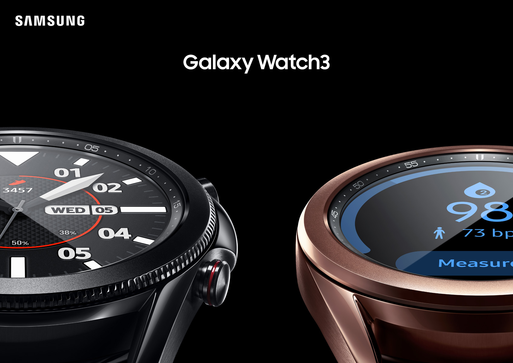 Galaxy Watch3 with Blood Oxygen Feature Combo KV