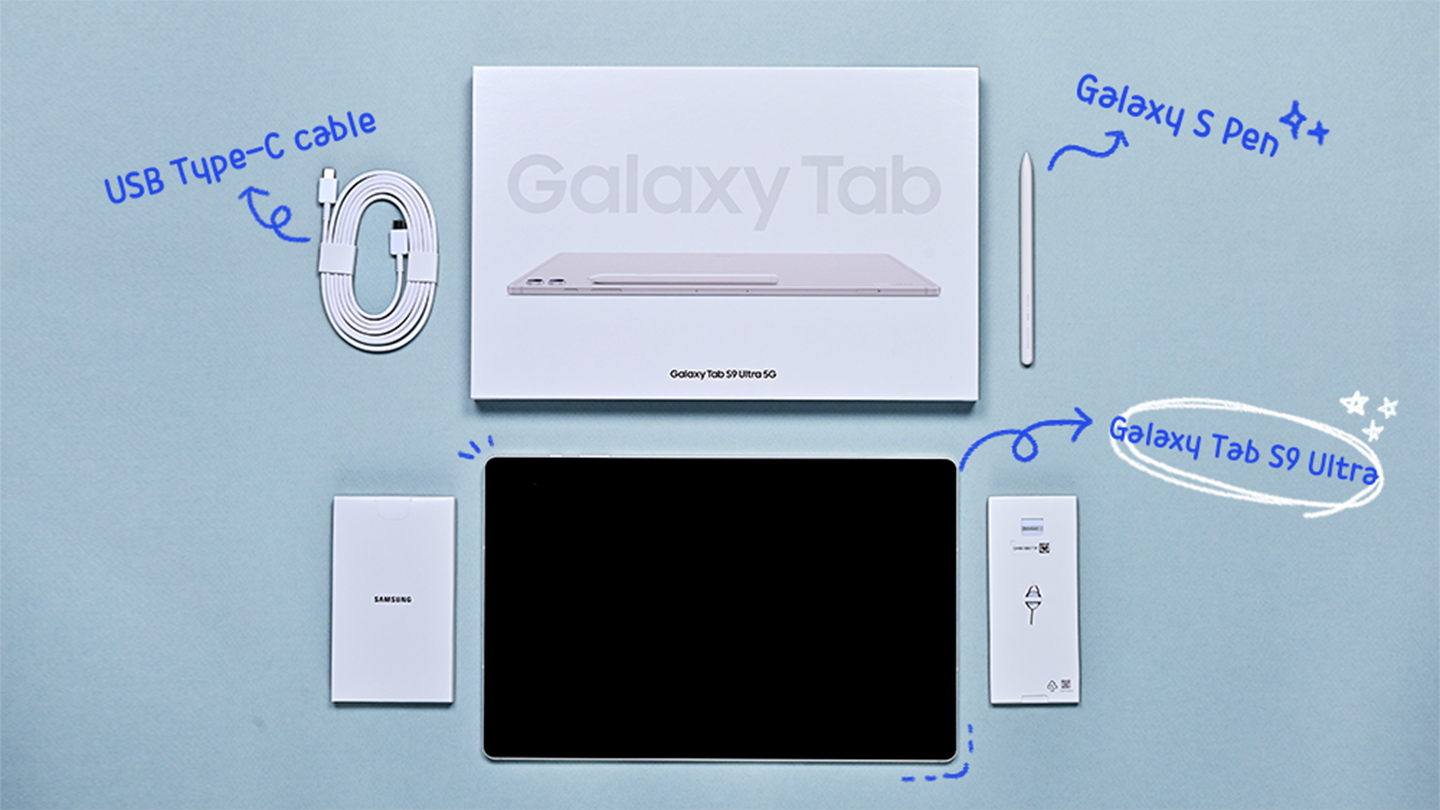 Unboxing the Galaxy Tab S9 Ultra: High Performance in a Sleek Design –  Samsung Mobile Press