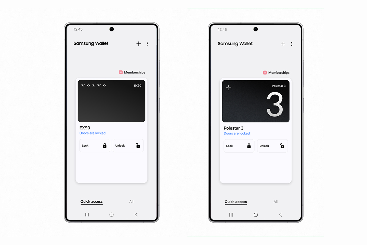 Newsbody image 1 of press release “Samsung Wallet Expands Digital Key Support for Select Volvo Cars and Polestar Vehicles