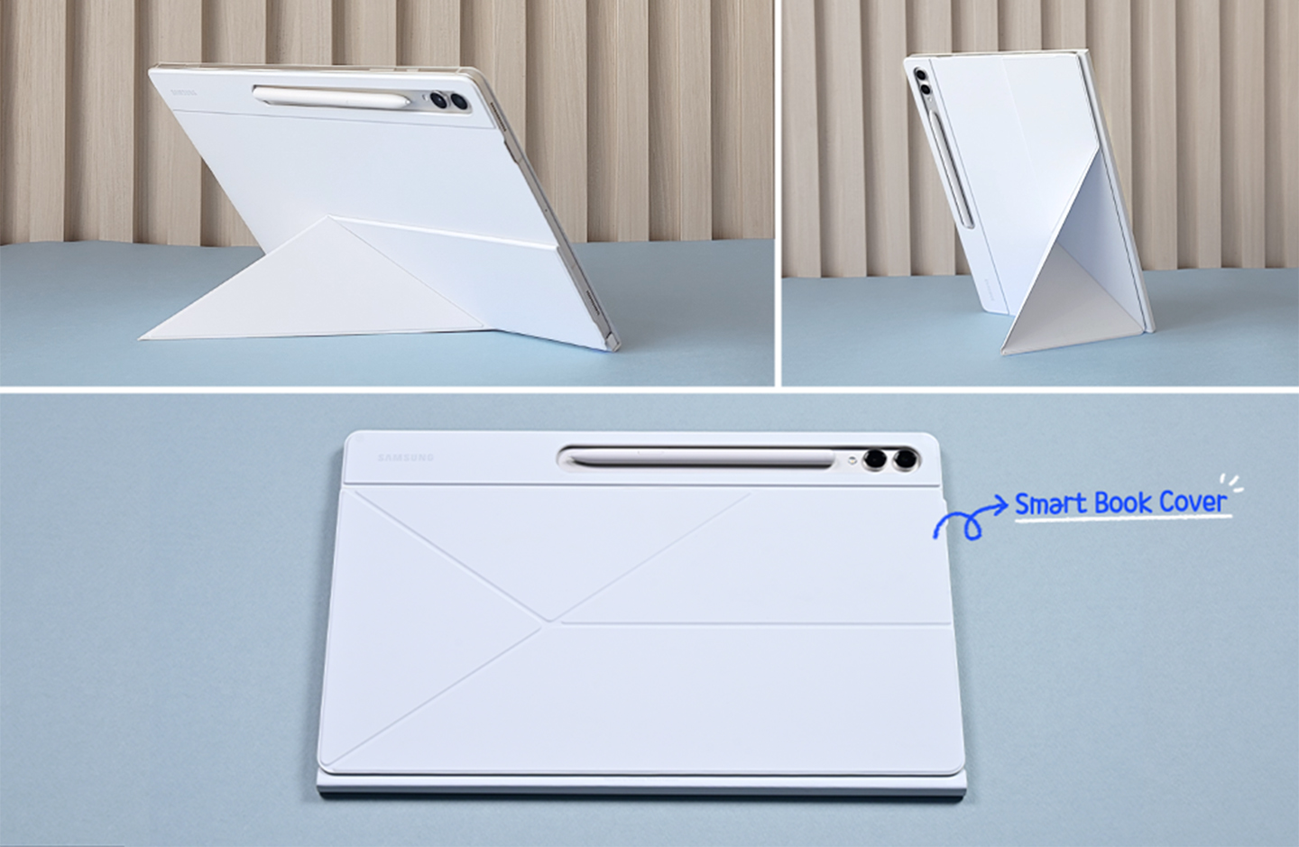 Image of unboxing the Galaxy Tab S9 Ultra showing high performance in a sleek design