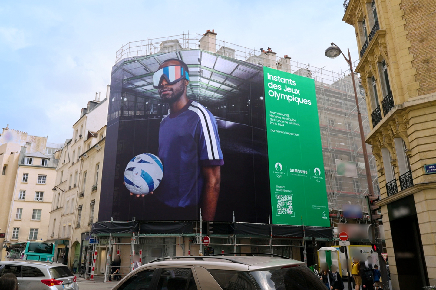 Olympic and Paralympic Games Paris 2024 With New Art Campaign in Saint-Germain