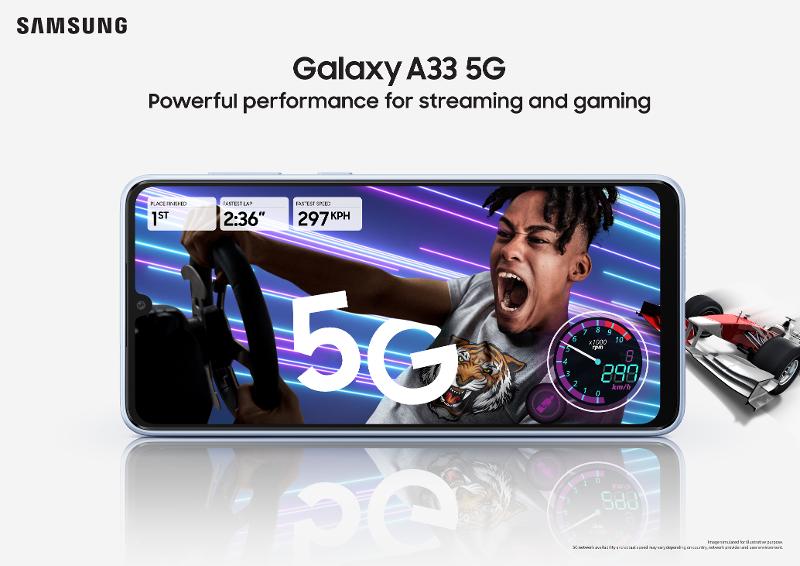 Galaxy A33 5G– Samsung Mobile Press