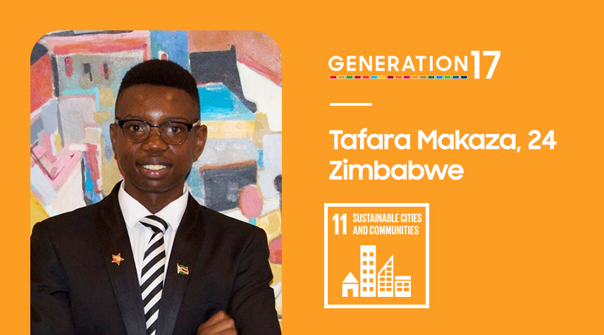 A byline image for Generation17 Young Leader Tafara Makaza
